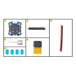 Hot Sales JHEMCU EM-45A 50A Bluejay Bluebird 20*20MM DSHOT Brushless ESC Four-in-One 2-6S ESC With Stock